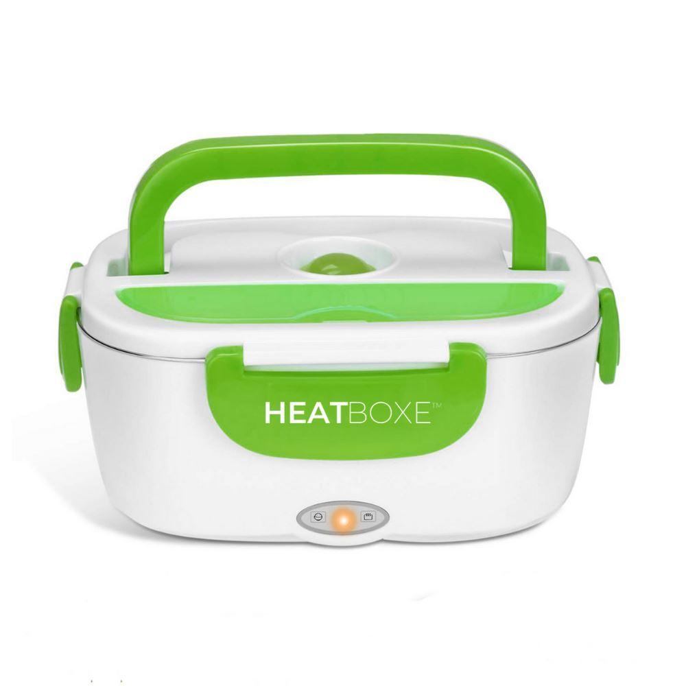 Green Portable Electric Heating Lunch Box