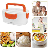 Blue Portable Electric Heating Lunch Box